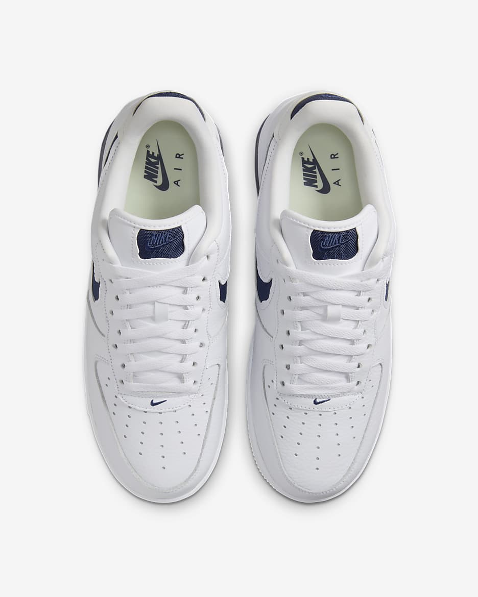 Nike Air Force 1 Shoes orders white/grey/blue